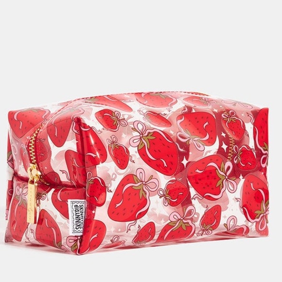 Skinnydip London Handbags - Skinnydip London strawberry bow, make up bag Cosmetic Bag